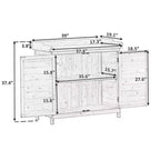 Établi de jardinage en bois gris/orange avec armoire, 1 personne, 99 cm (L) x 48,5 cm (l) x 95 cm (H)